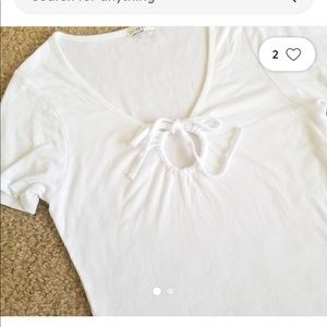 cotton on keyhole crop top